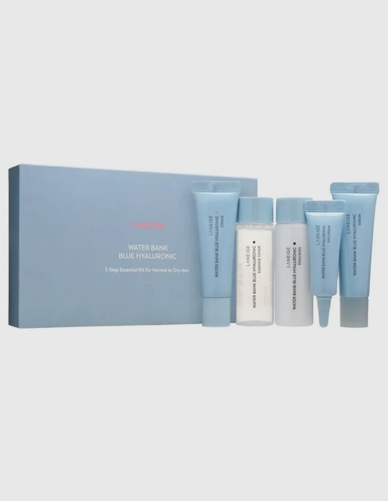 Laneige - Water Bank Blue Hyaluronic 5
Step Essential Kit