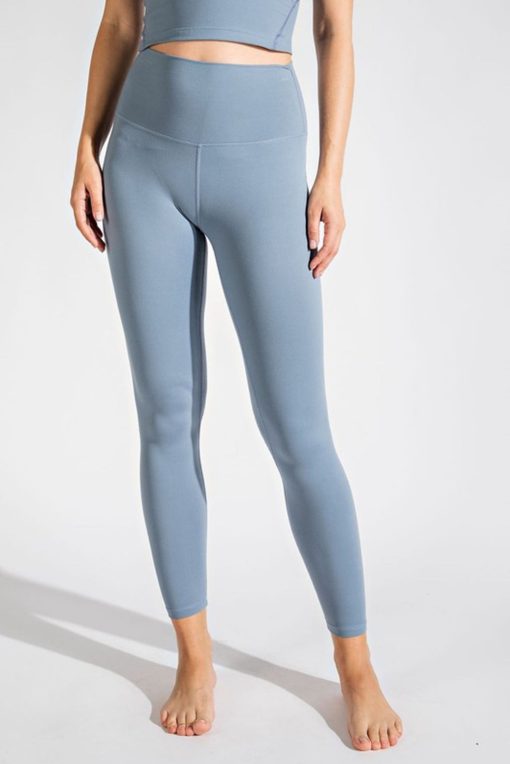 Butter-Soft Two Line Yoga Stitch Full Length Leggings