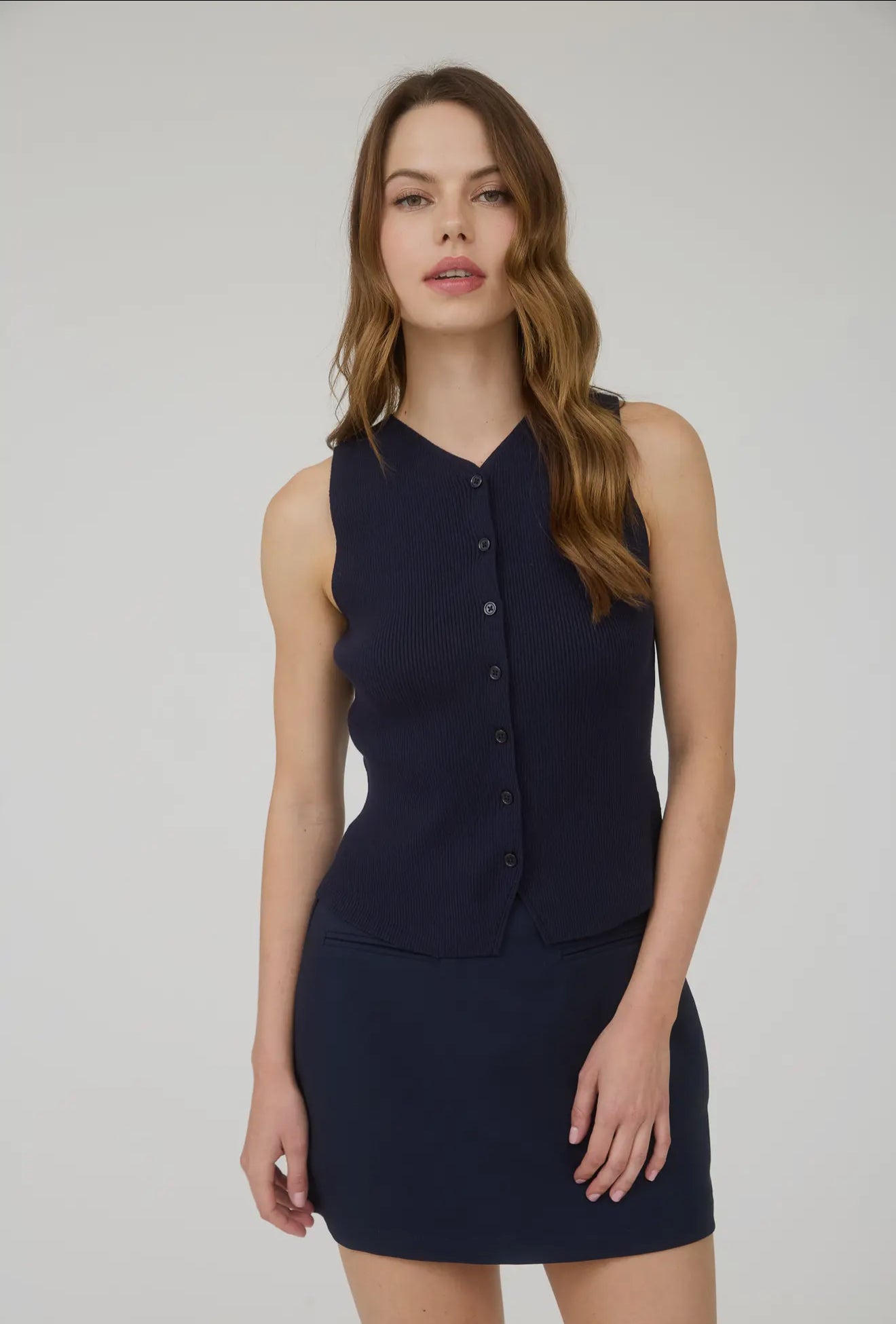 Classic Pintuck Shell