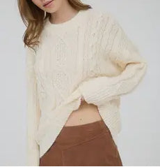 Classic Cable Knit Sweater
