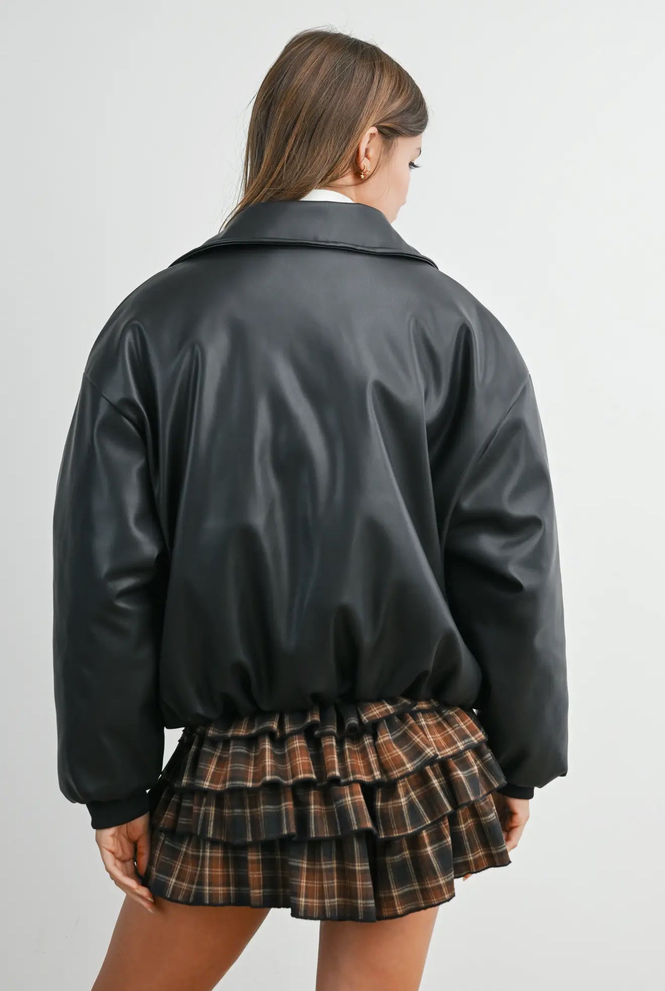 Puffer Bomber Jacket