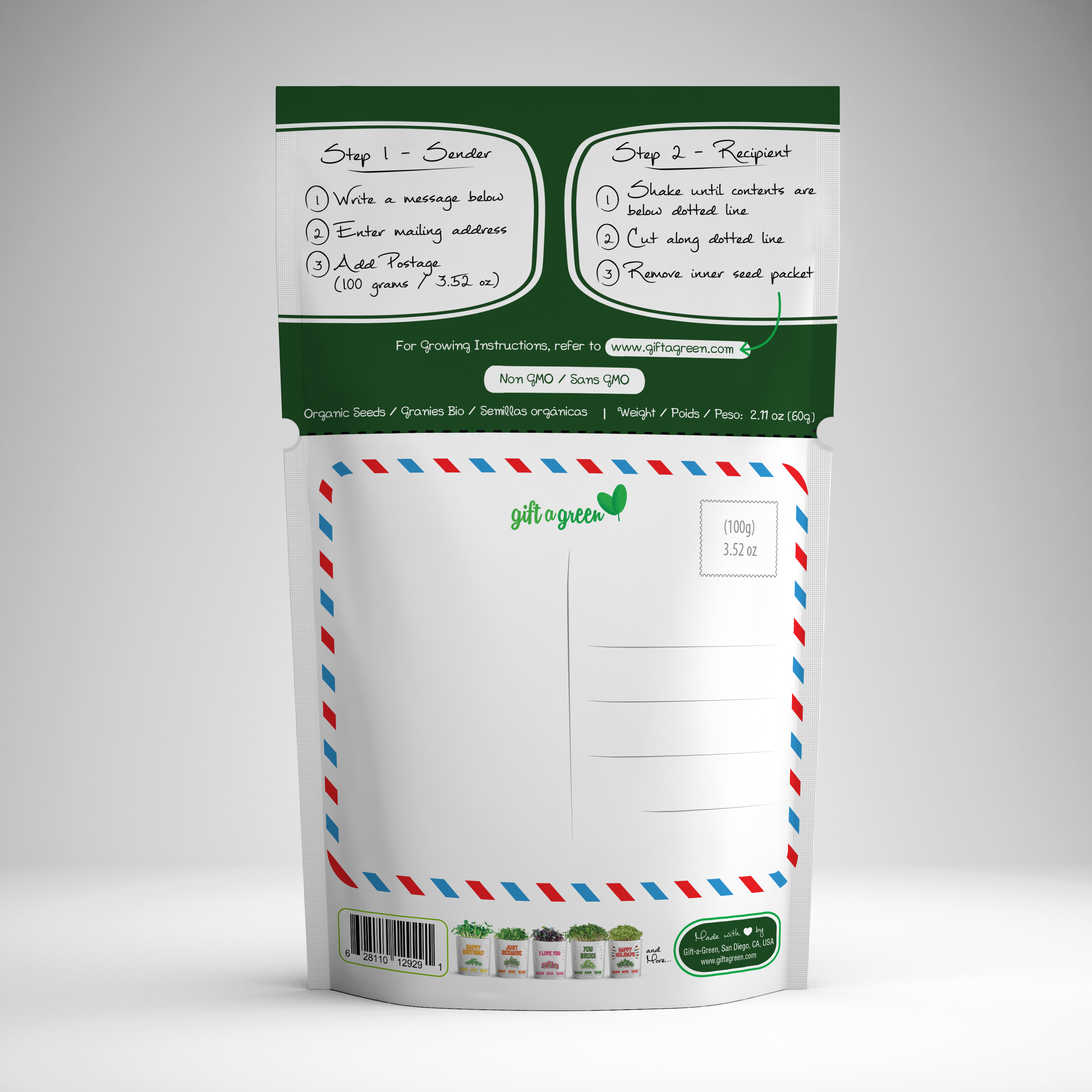 You're Kind of a Big Dill Organic Grow Card | GiftaGreen