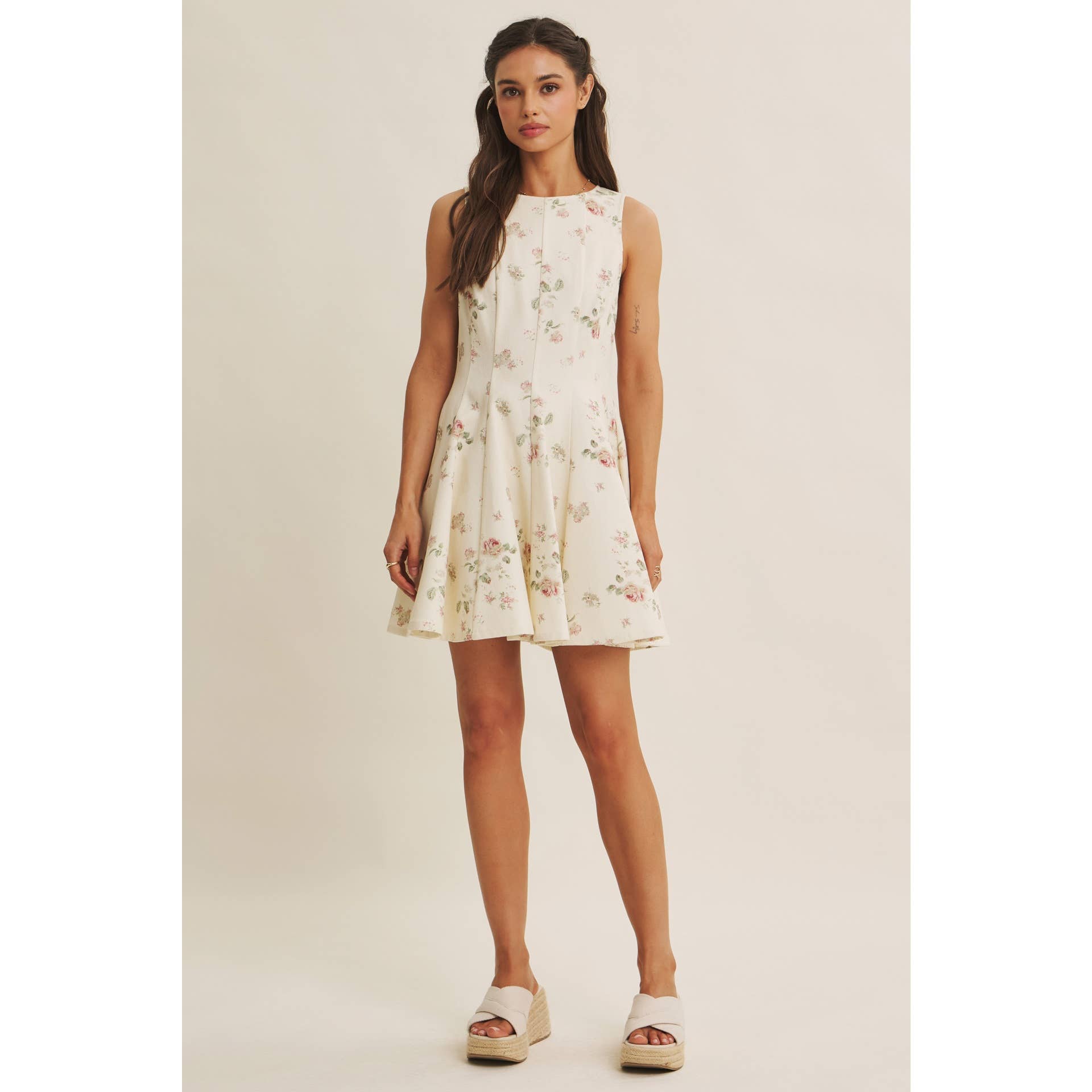 English Rose Mini Dress