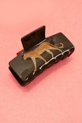 Wildlife Leopard Hair Claw Clip