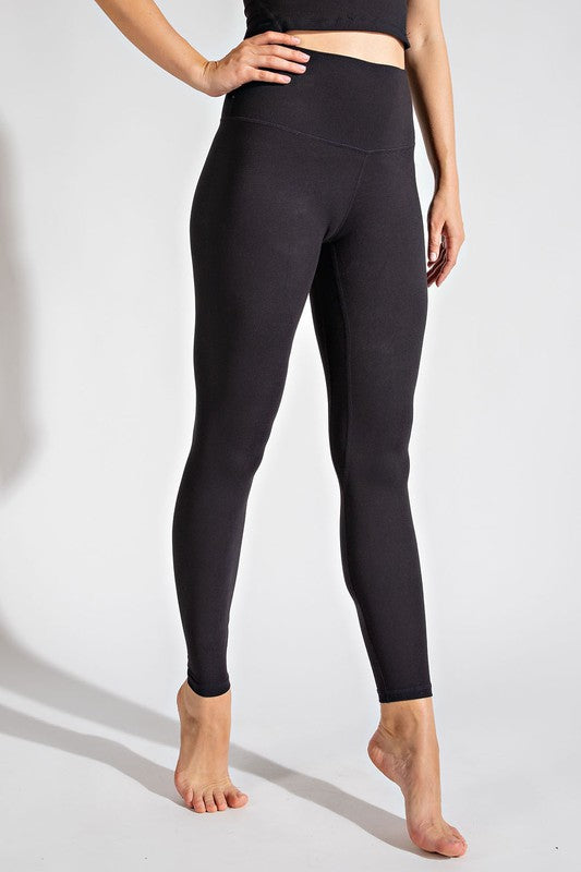 Butter-Soft Two Line Yoga Stitch Full Length Leggings