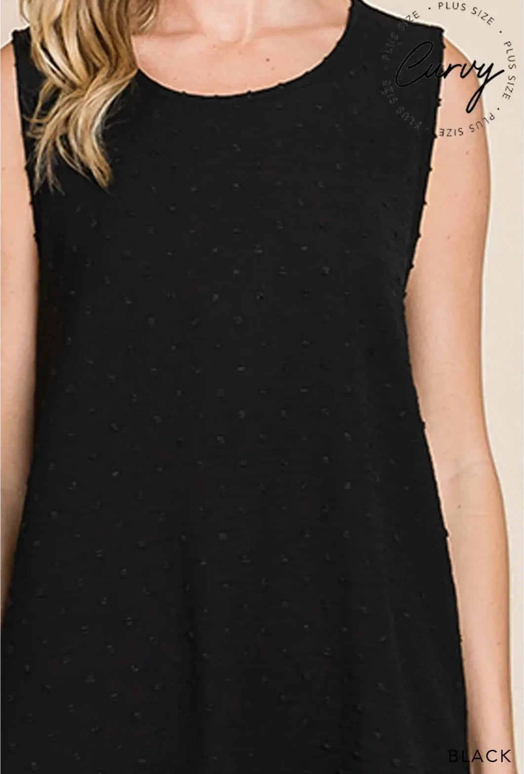 Dotty Sleeveless Tank