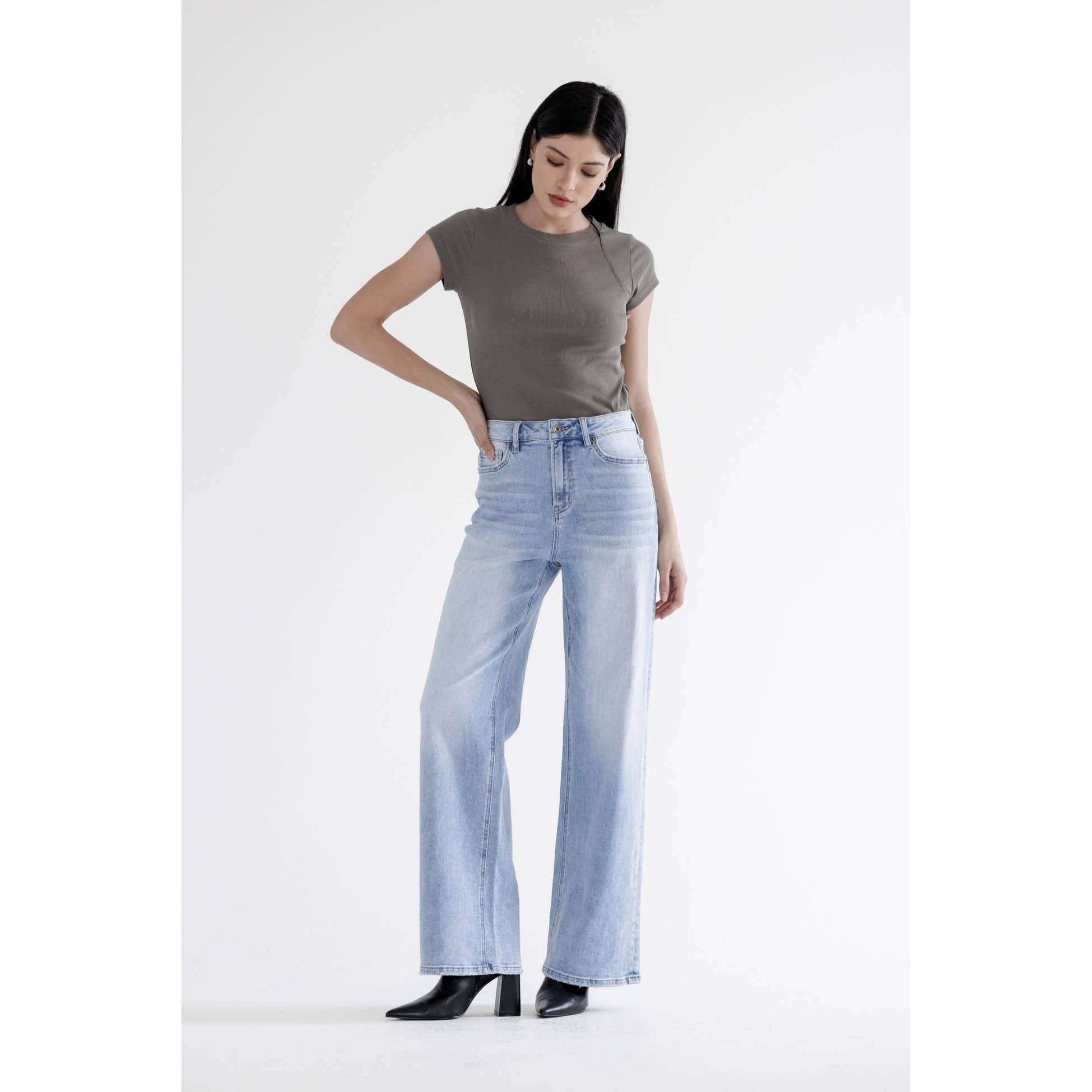 SUPER HIGH RISE STRAIGHT LEG LOOSE FIT