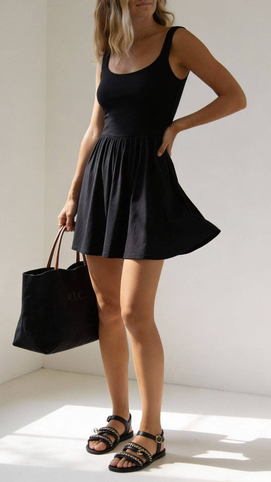 Fay Classic Fitted Mini Cocktail Dress