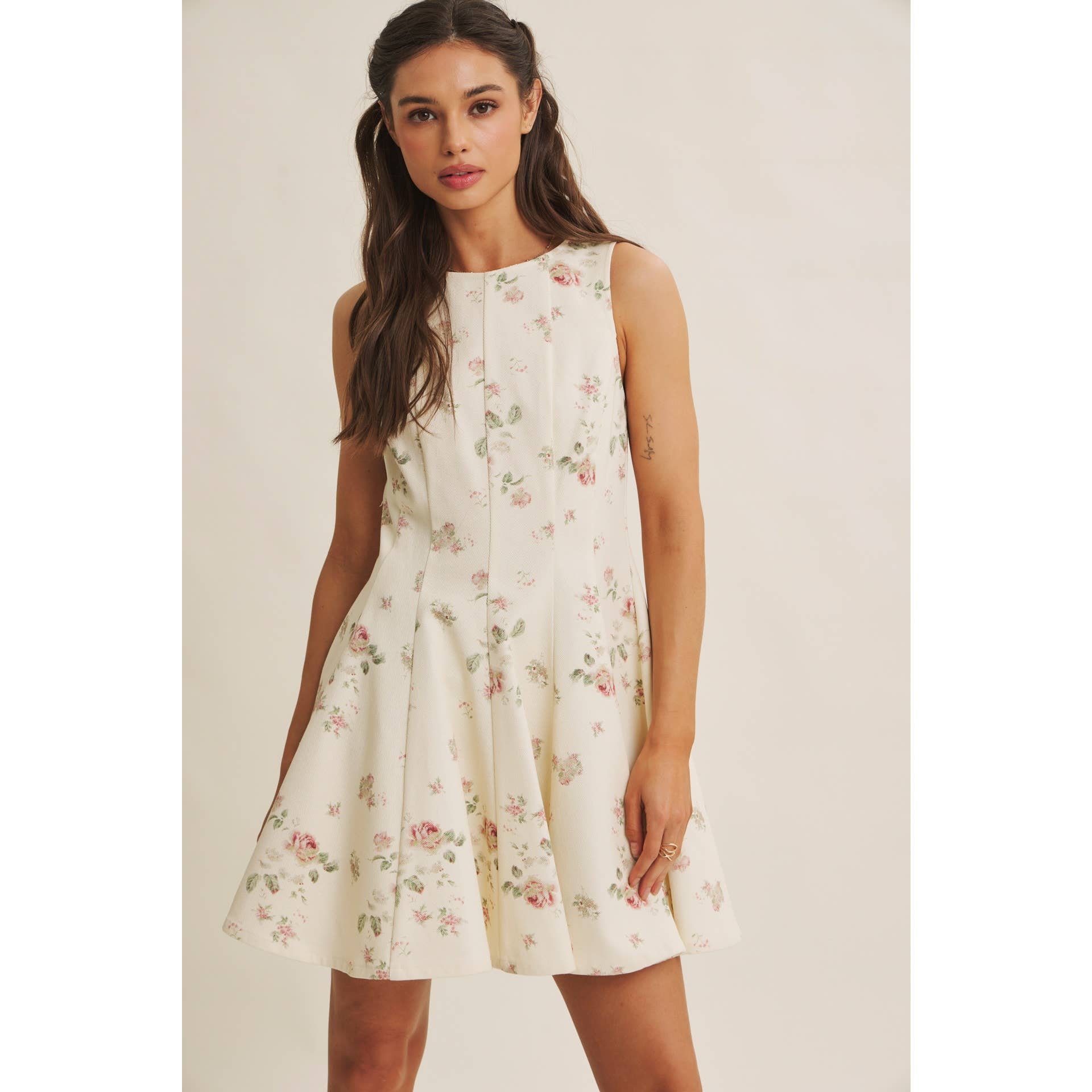 English Rose Mini Dress