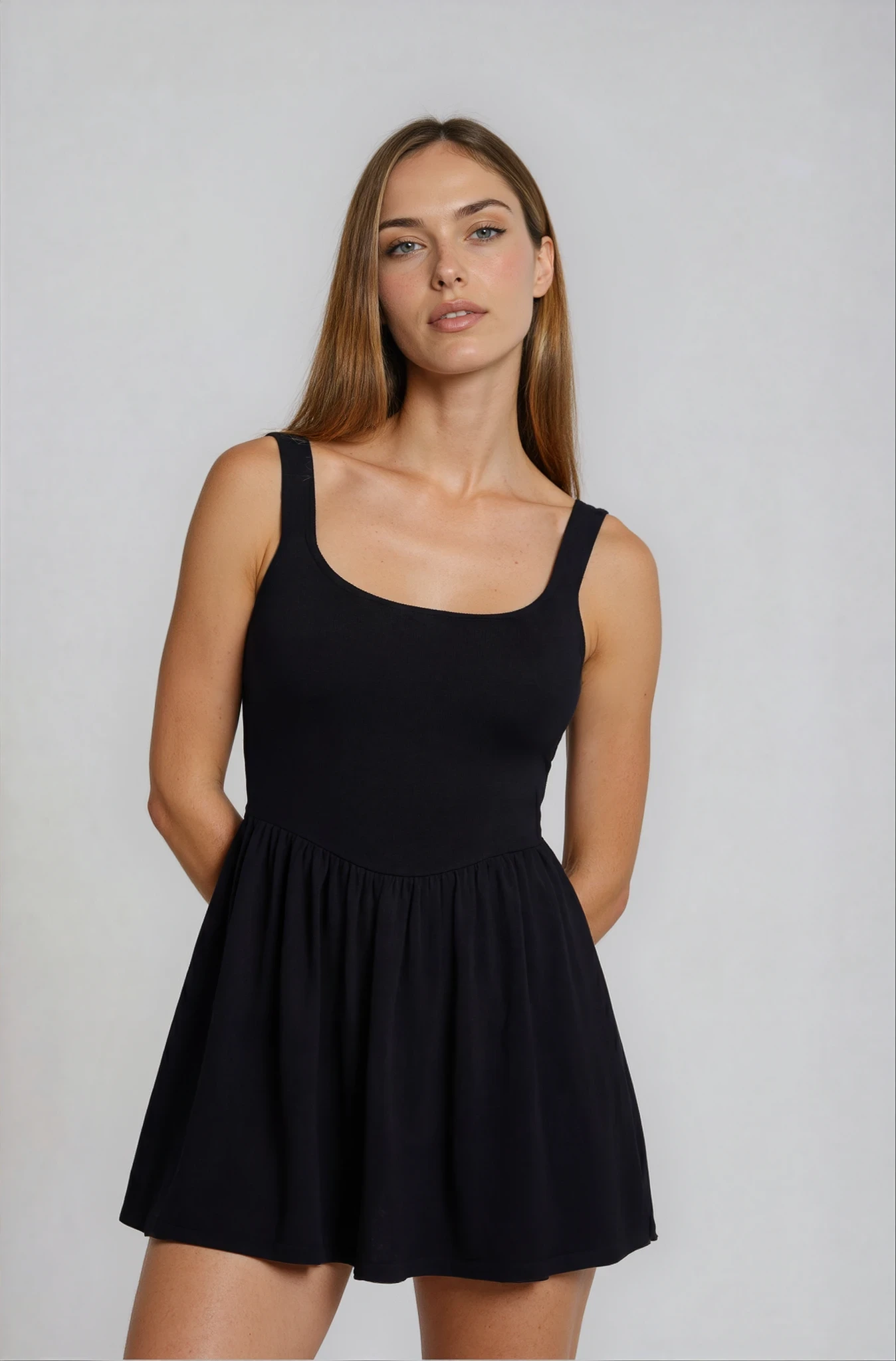 PRIV Fay Classic Fitted Mini Cocktail Dress
