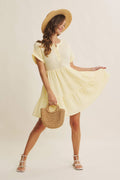 Cloud Tiered Babydoll  Mini
