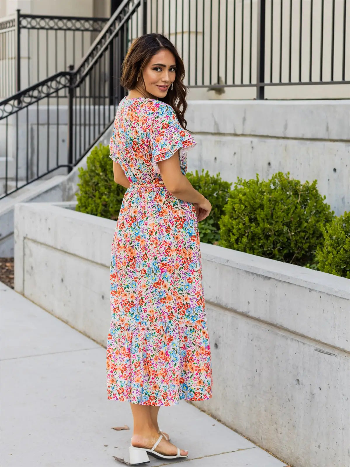 Monroe Floral Dress