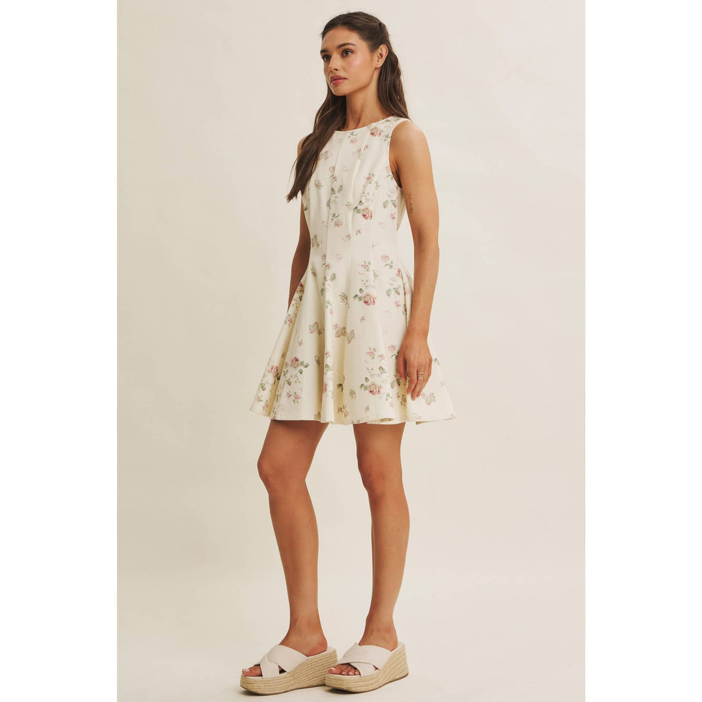 English Rose Mini Dress