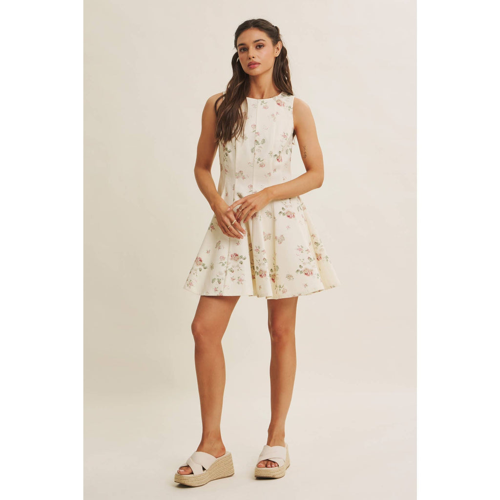 English Rose Mini Dress