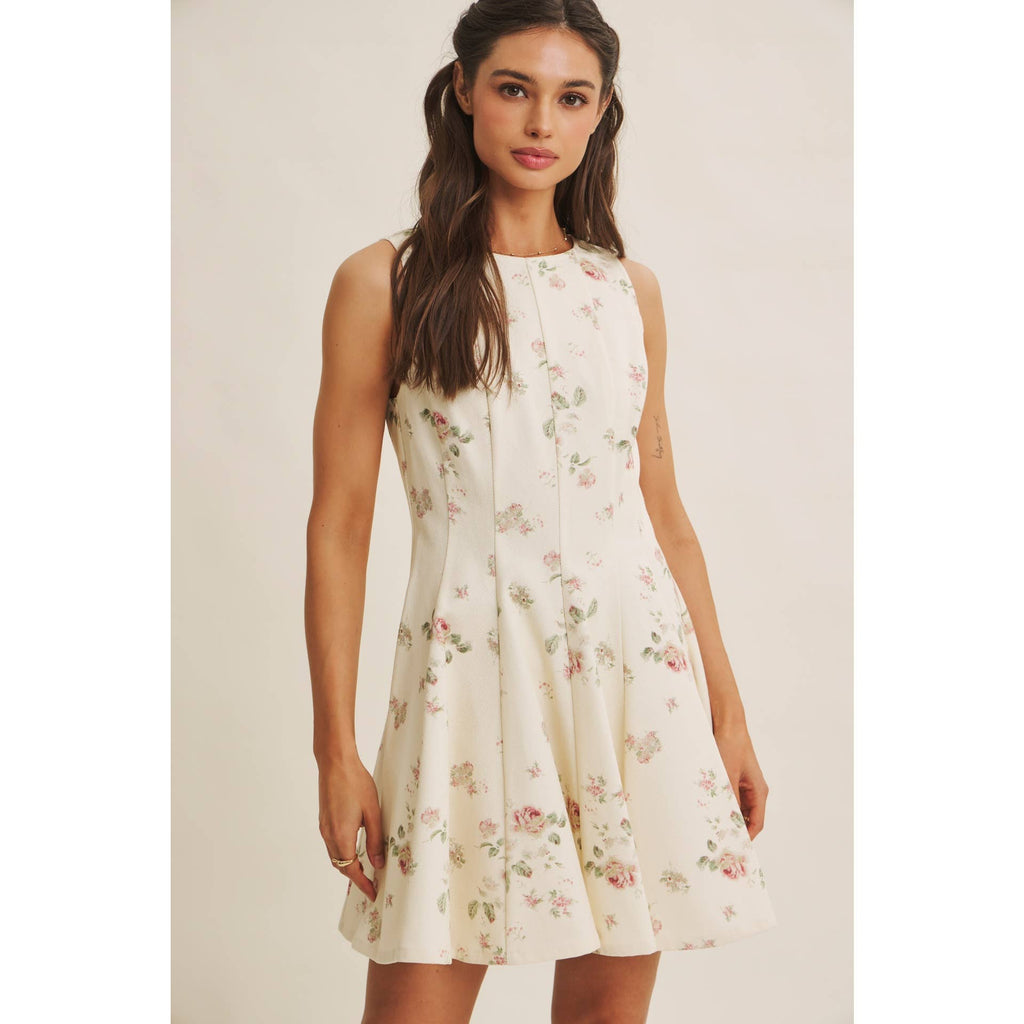 English Rose Mini Dress