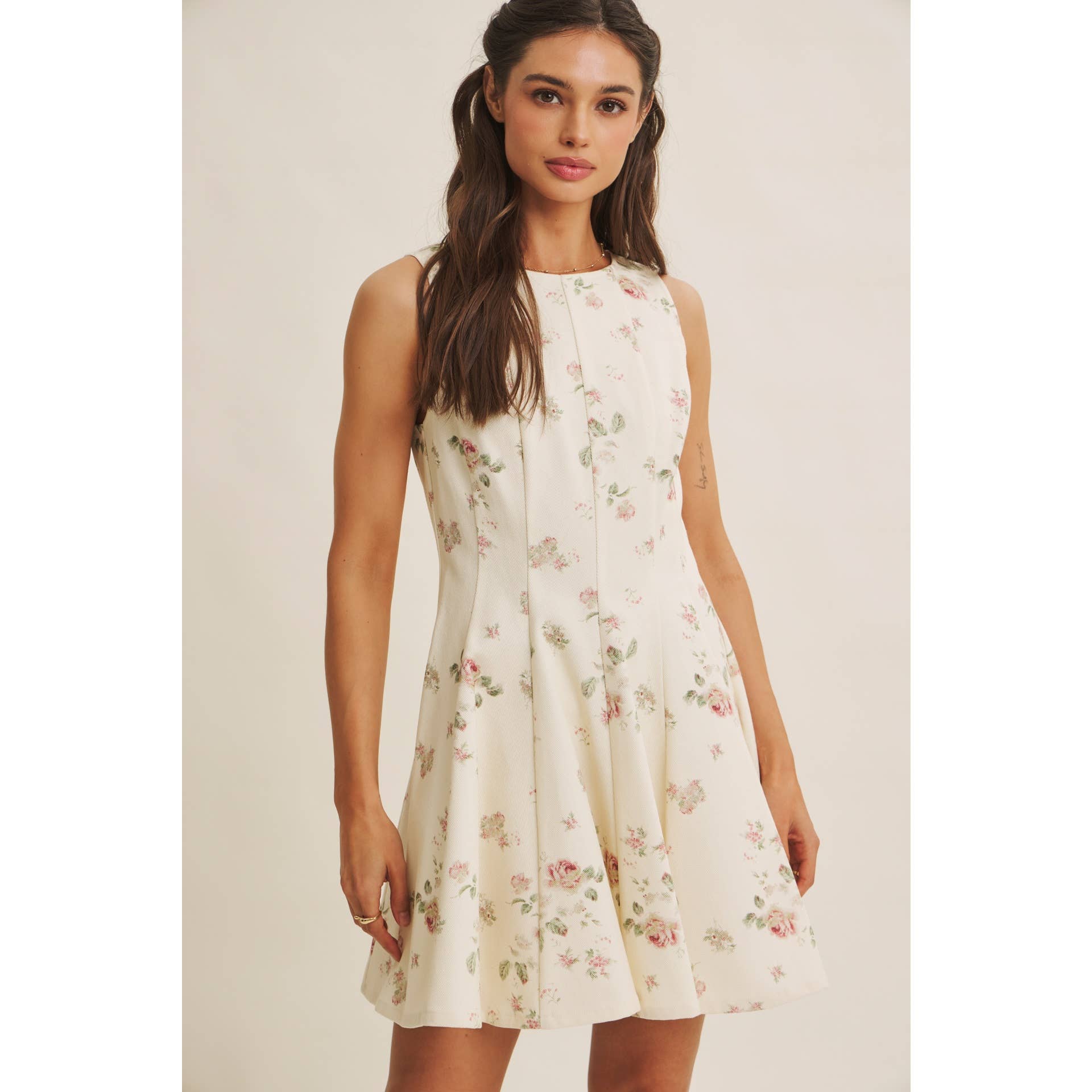 English Rose Mini Dress
