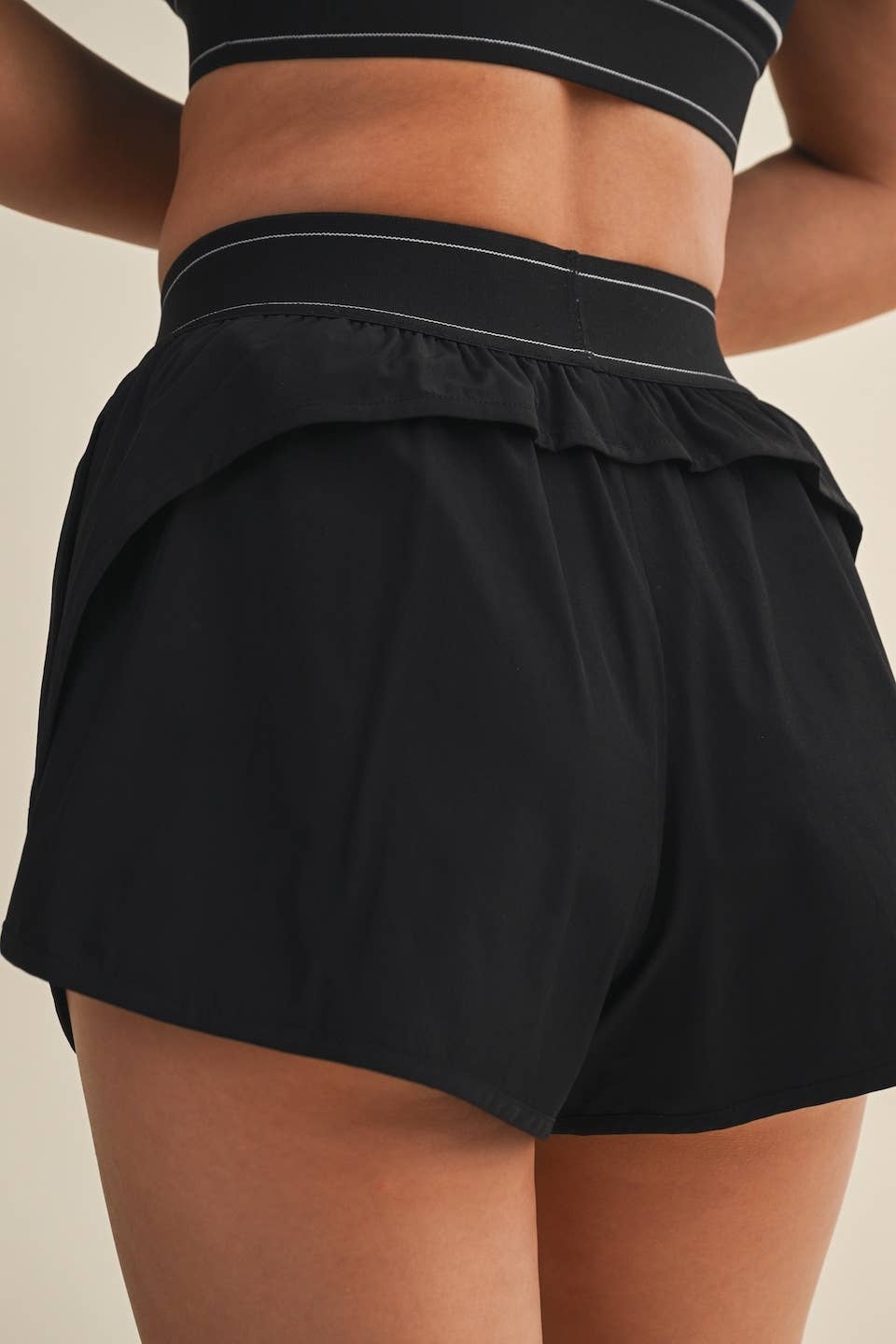 Lightweight Shorts with Elastic Waistband