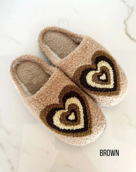 Heart Slippers