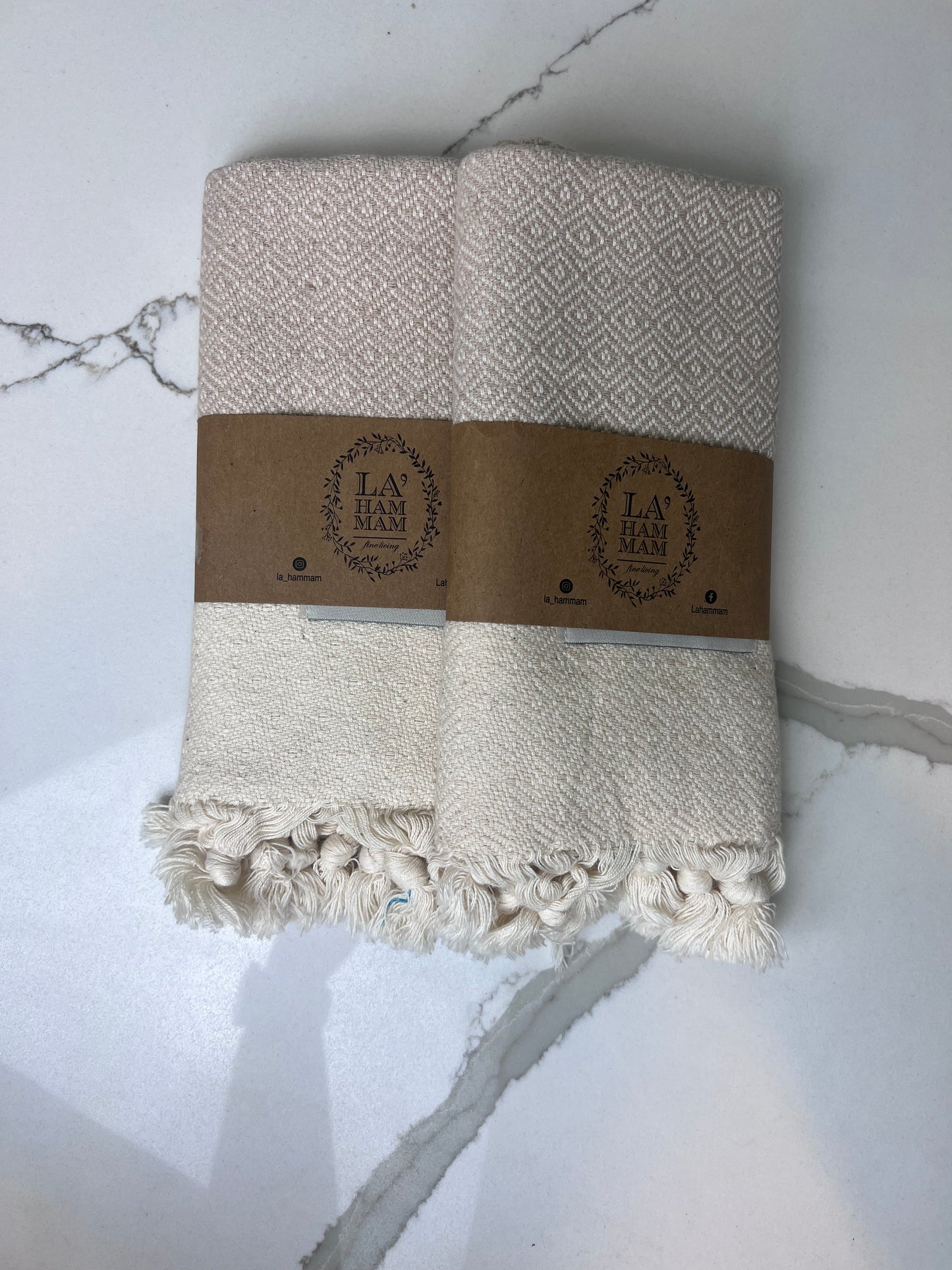 Diamond Turkish Cotton Kitchen or Bath Hand Towel