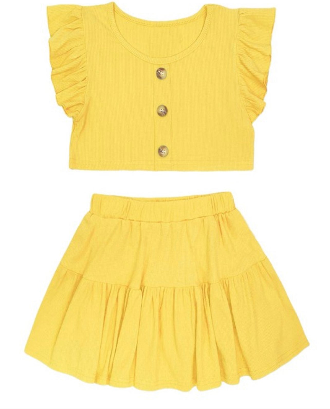 Girls Sunshine Skirt Set