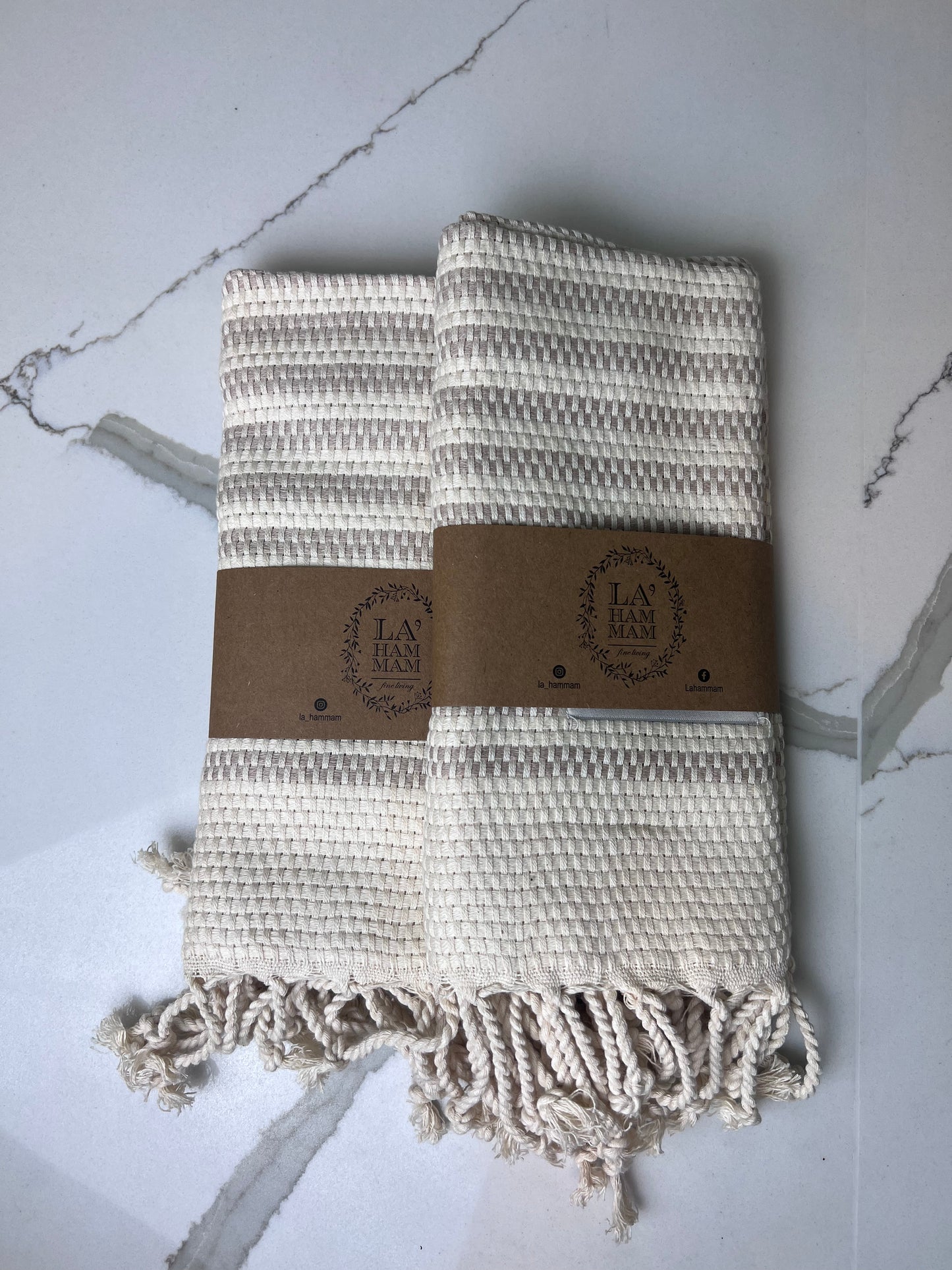 Diamond Turkish Cotton Kitchen or Bath Hand Towel