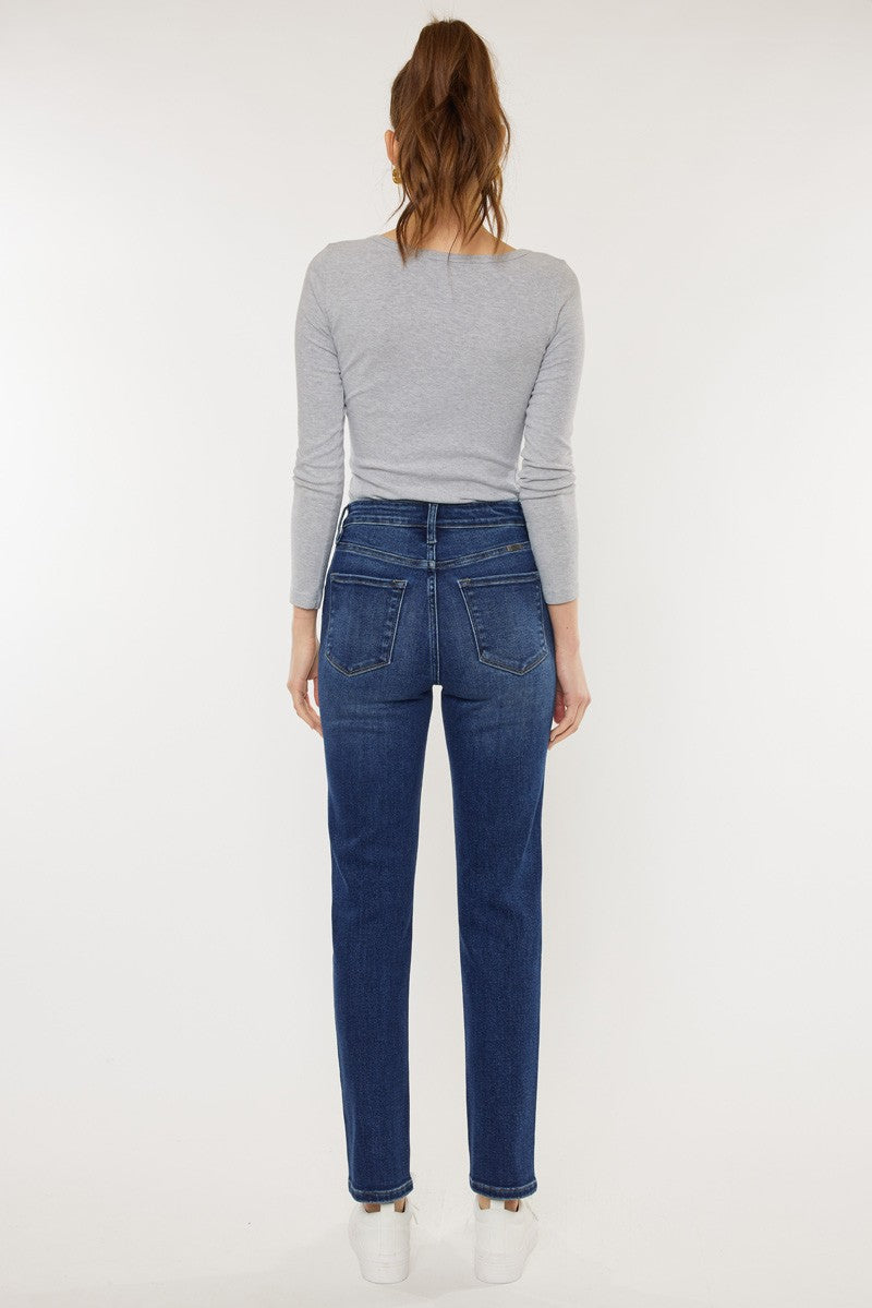 KanCan High Rise Slim Straight Jean