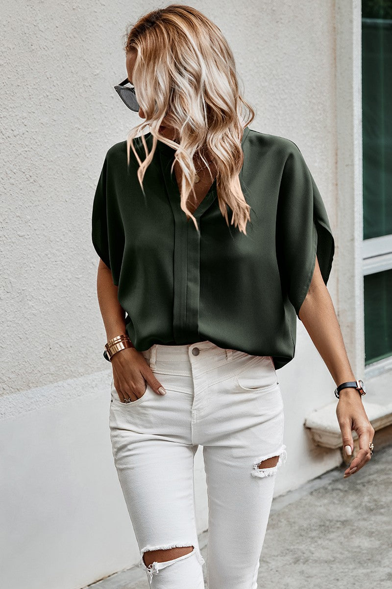 V-Neck Blouse