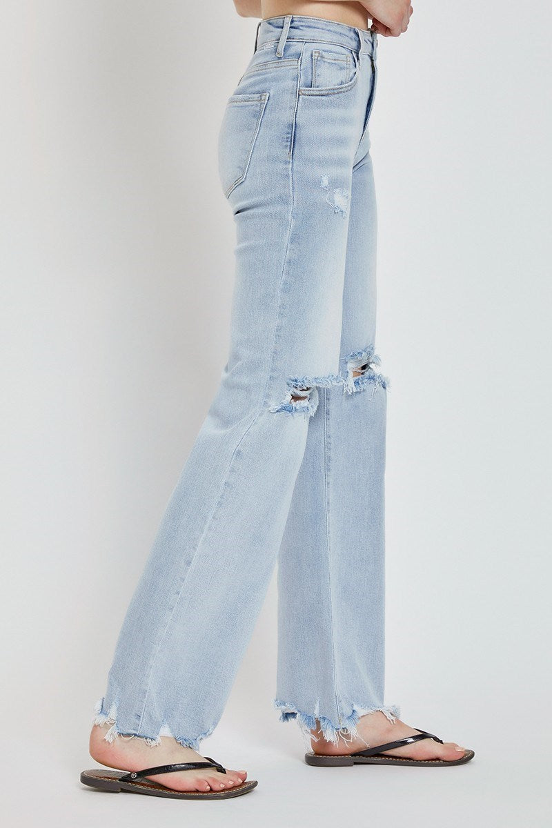 High Rise Wide Leg Jean