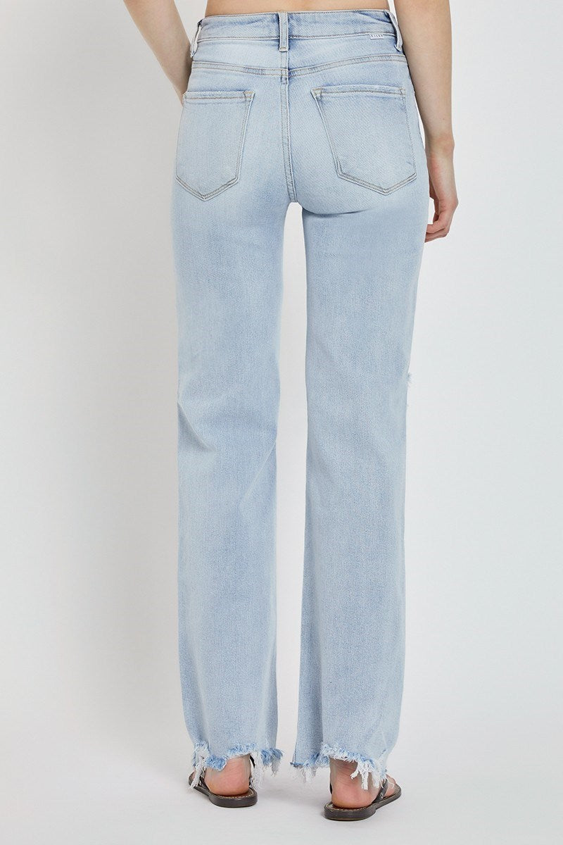 High Rise Wide Leg Jean